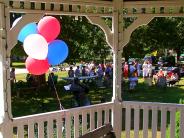 Democratic Town Committee Celebration at Town Green - by Fischer S. Bessi