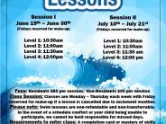 Swim Lessons at Columbia Lake