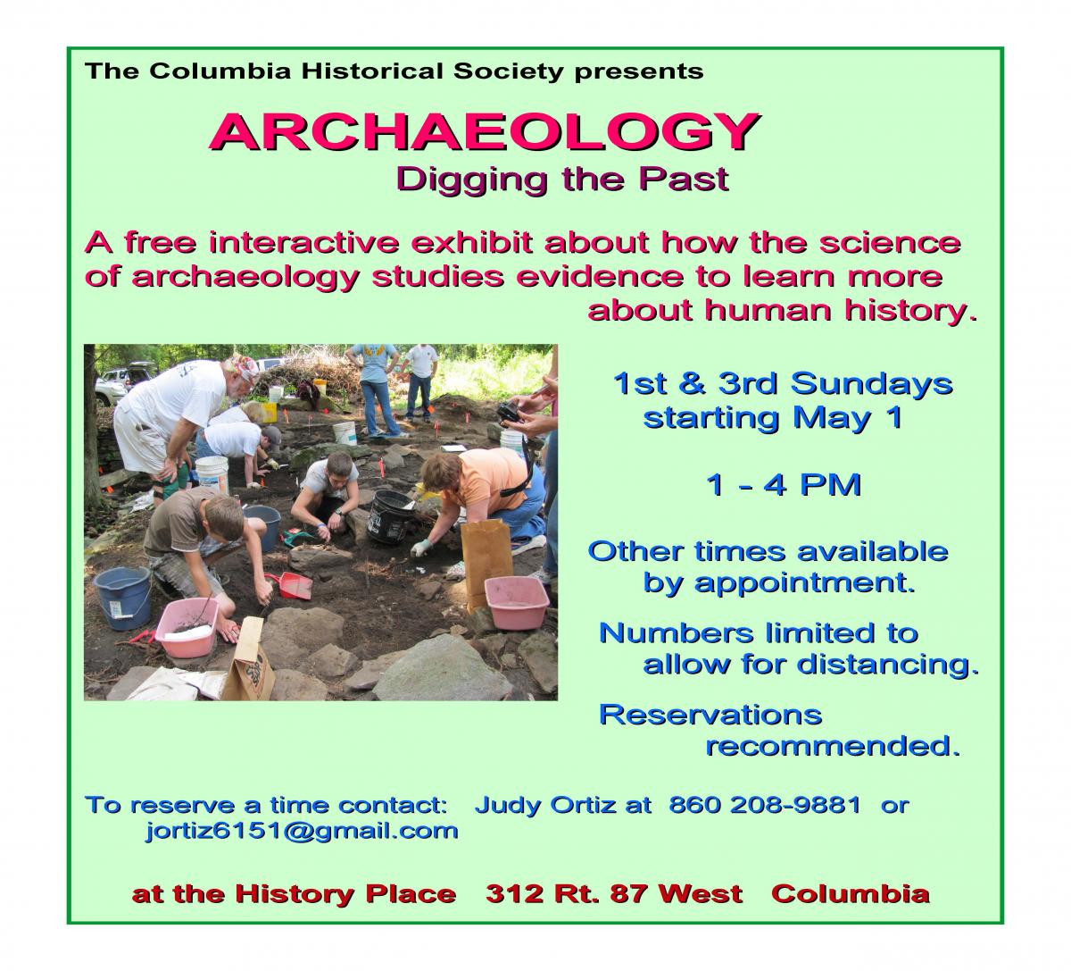 Historical Society Archeological Dig